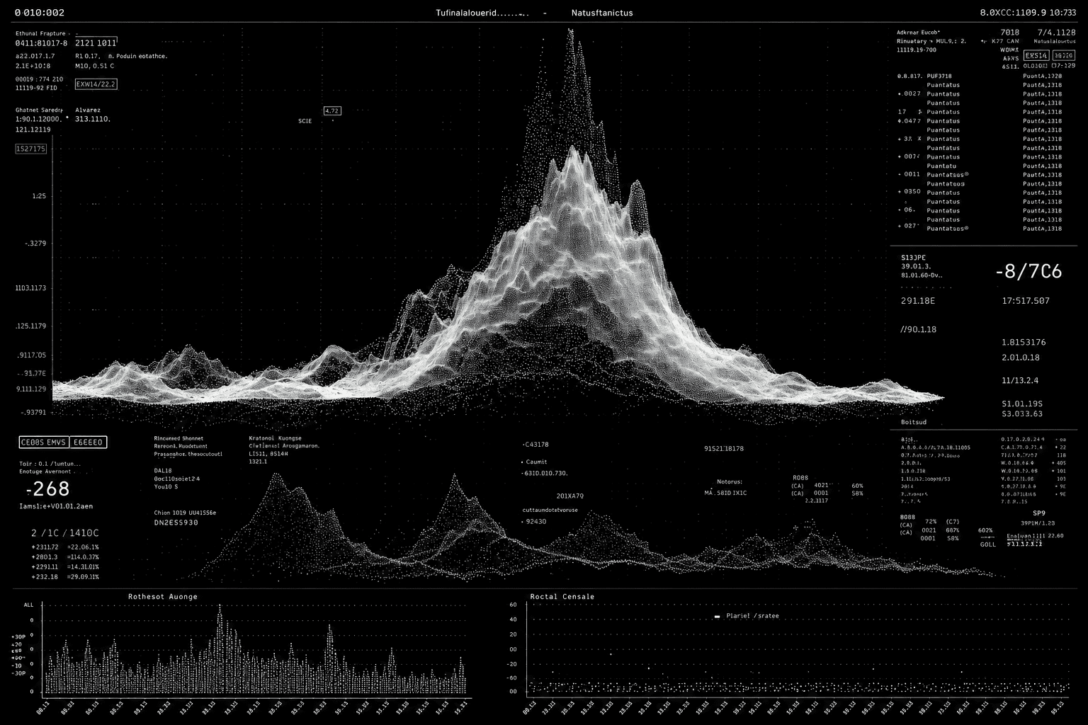 Brand and interface design terrain for a digital product